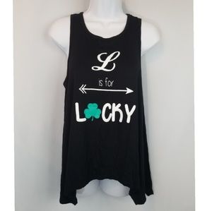 ❤ 3/$25 Enough About Us Tank Top